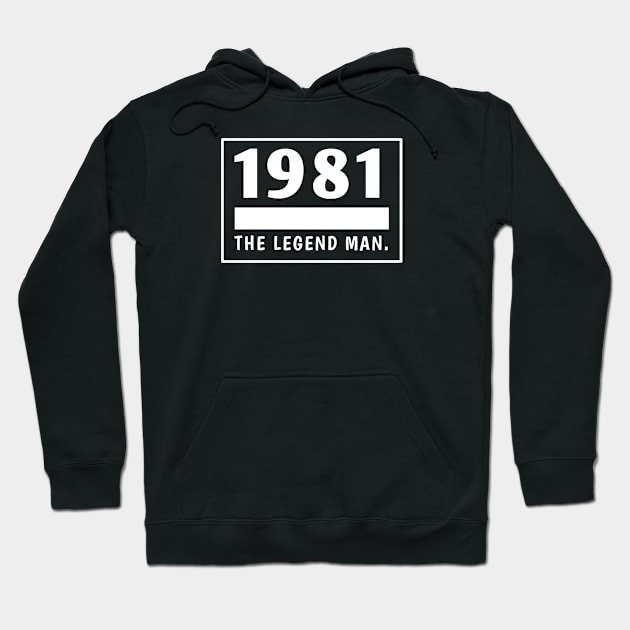 1981 birthday Hoodie by BlackMeme94